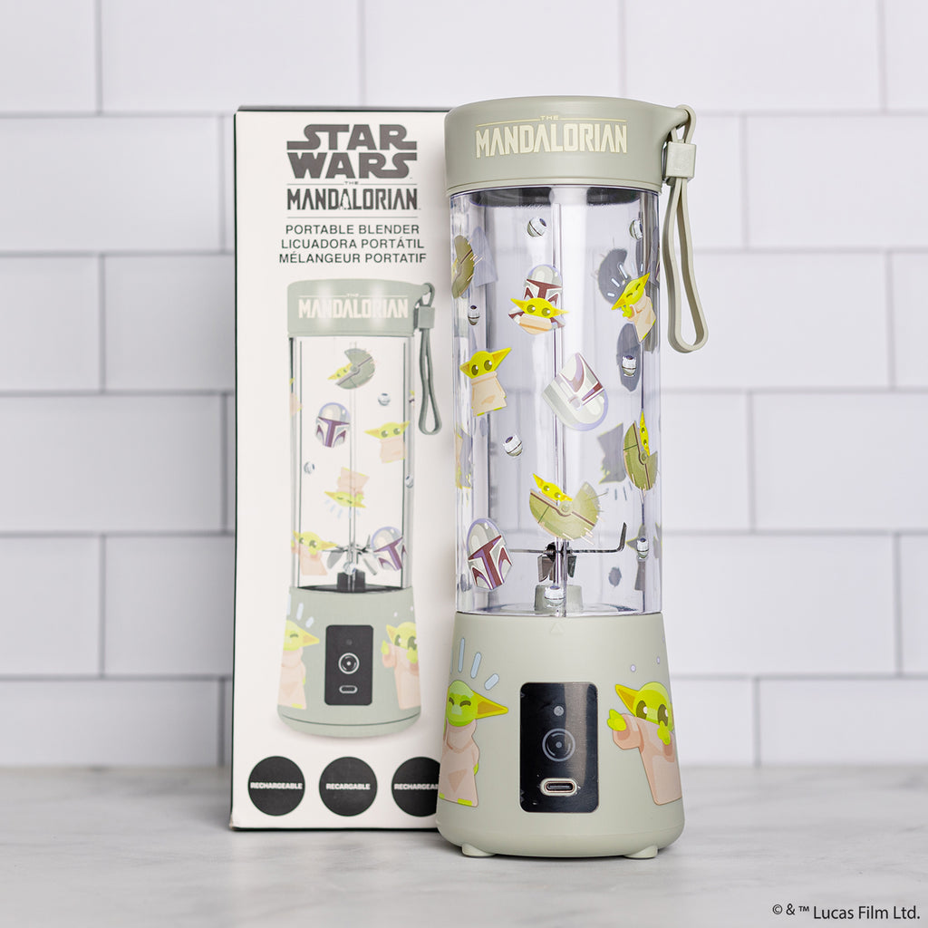 Star Wars The Mandalorian USB-Rechargeable Portable Blender