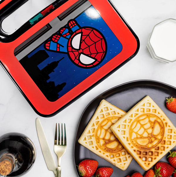 Marvel Spider-Man Square Waffle Maker