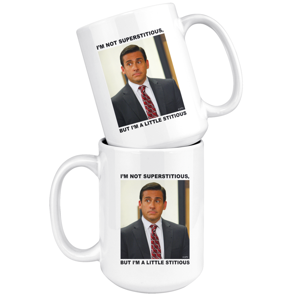 A Little Stitious - Coffee Mug-Drinkware-Moneyline