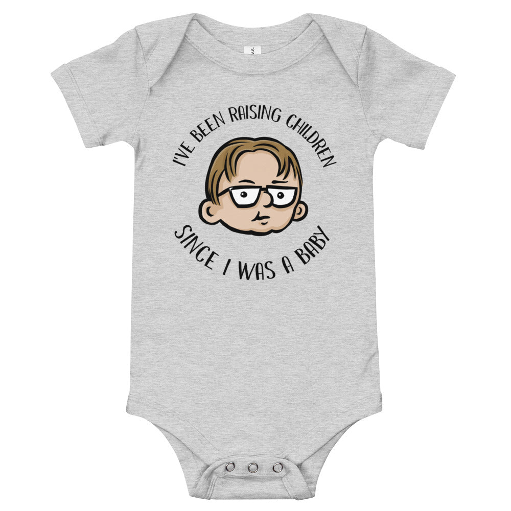 I've Been Raising Children Dwight - Baby Onesie