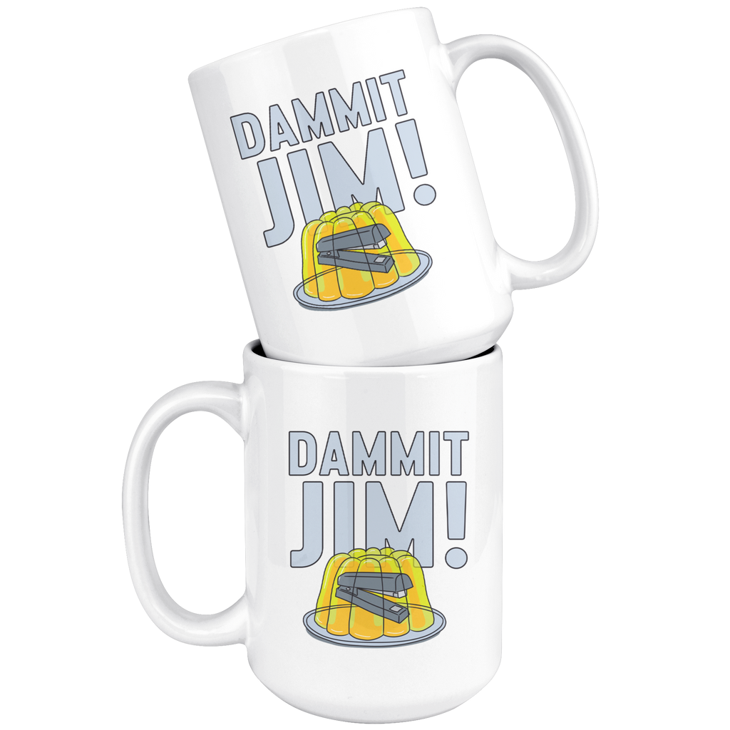 Dammit Jim- Coffee Mug-Drinkware-Moneyline