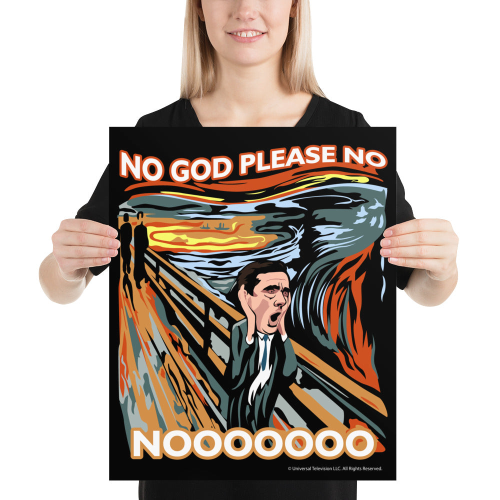 Michael Nooo "Scream" - Poster