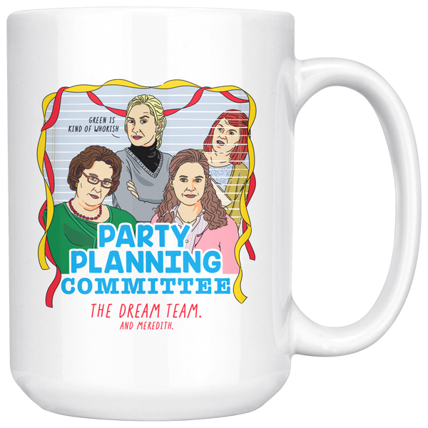 Meredith Coffee Mug - Party Planning Committee - The Office-Drinkware-Moneyline