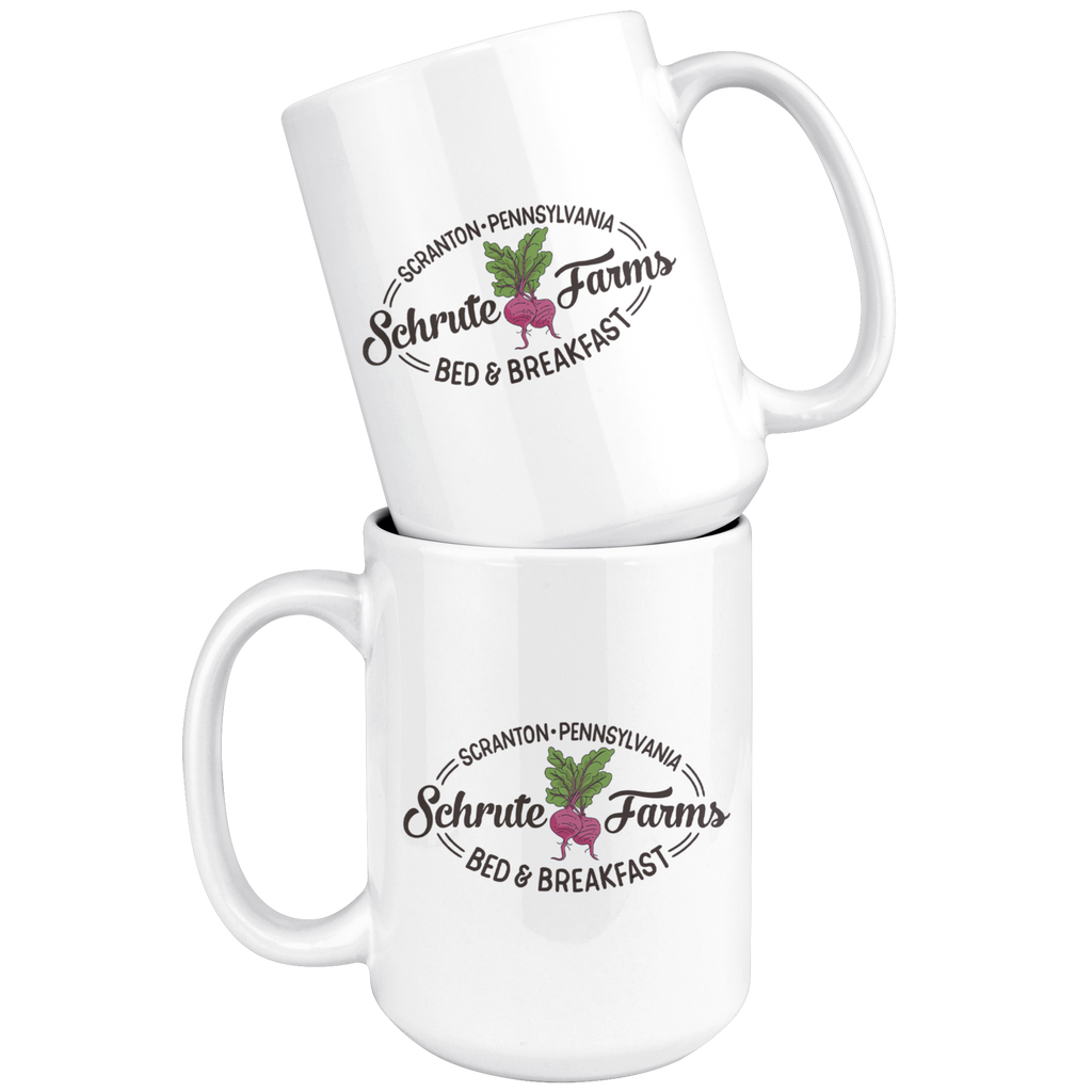 Schrute Farms - Coffee Mug-teelaunch-Moneyline