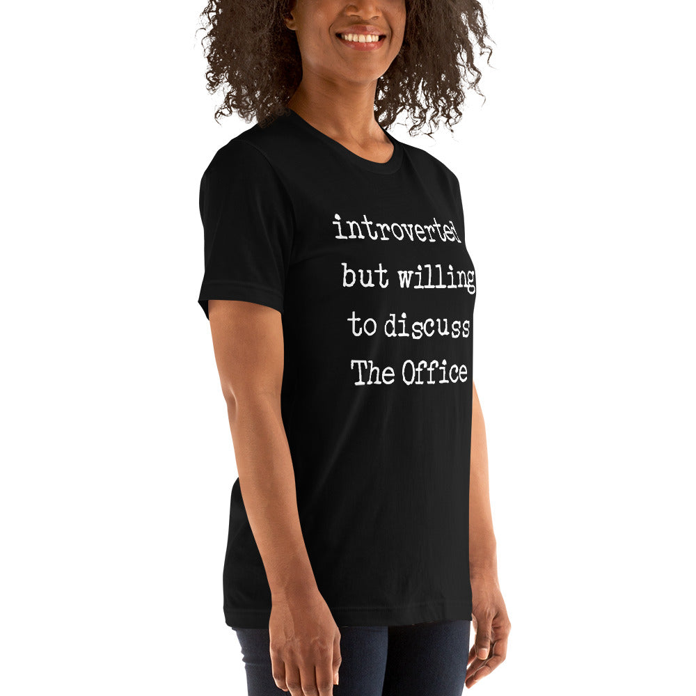 Willing To Discuss The Office - Women's T-Shirt