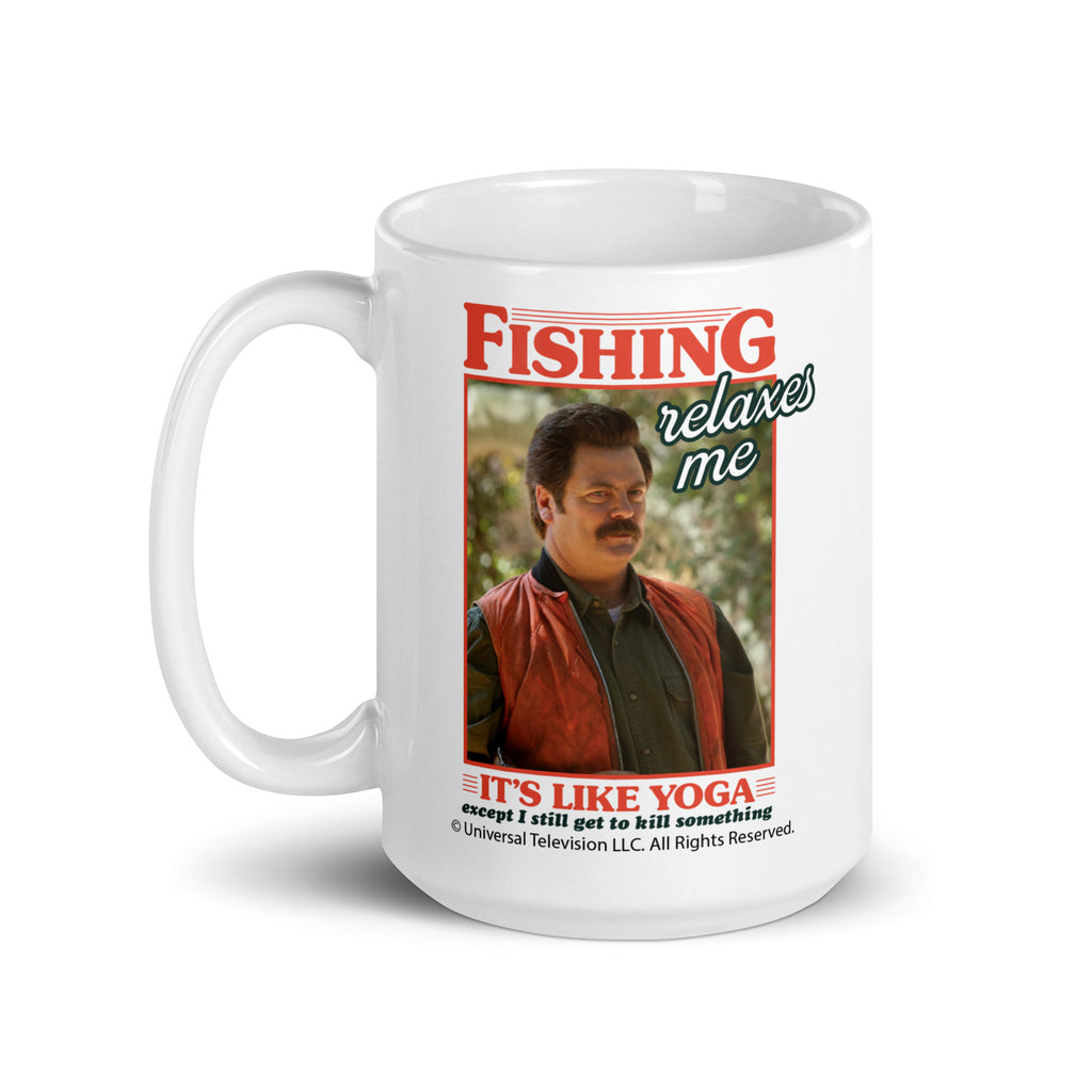 Fishing Relaxes Me - Coffee Mug