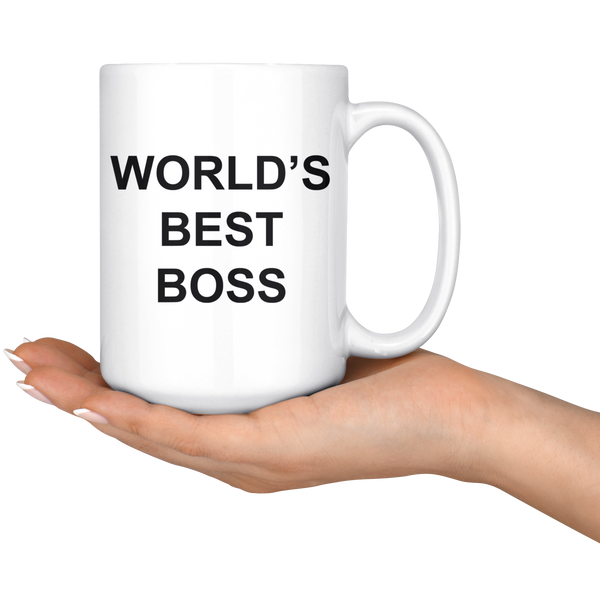 World's Best Boss - Coffee Mug-teelaunch-Moneyline