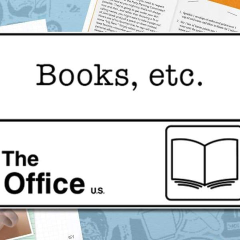 the office books and games