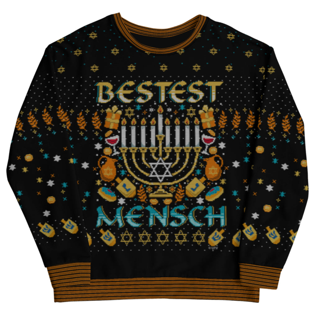 Bestest Mensch Unisex Sweatshirt All-Over