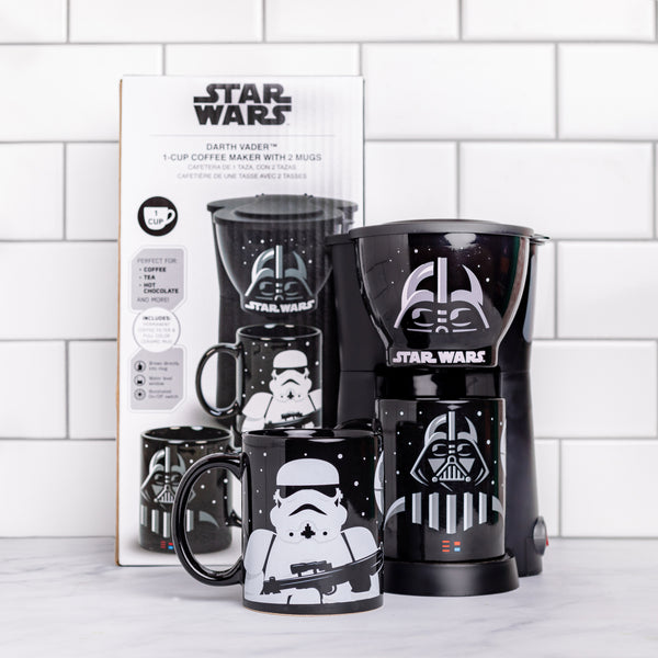 Star Wars Darth Vader and Stormtrooper Coffee Maker Set