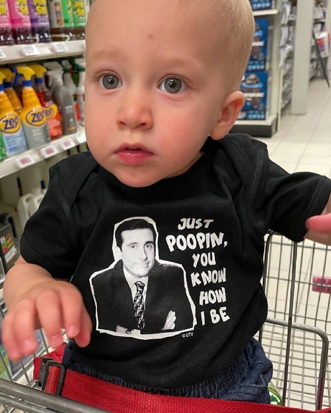 Just Poopin Baby Onesie