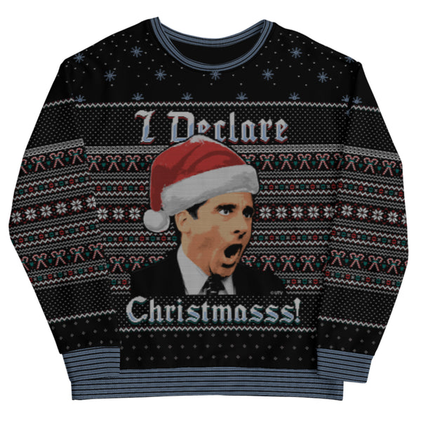 I Declare Christmasss - Unisex Sweatshirt All-Over