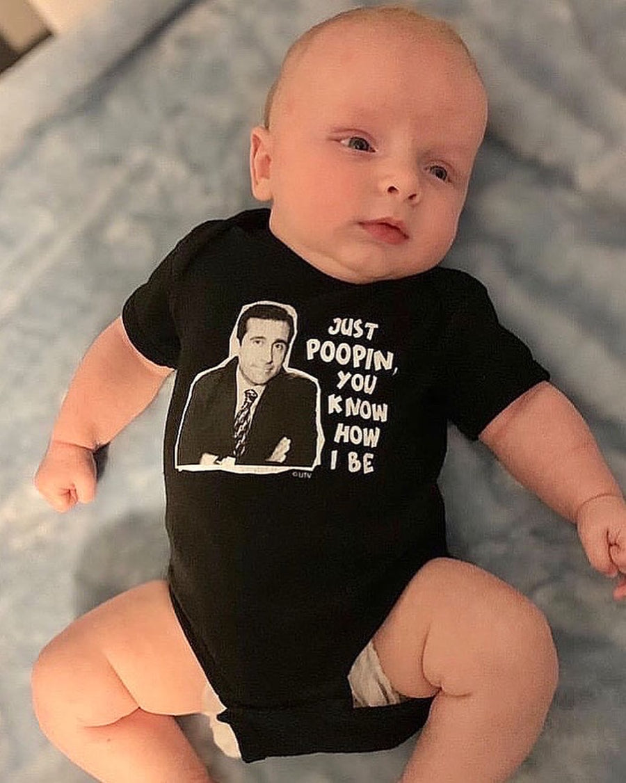 Just Poopin Baby Onesie