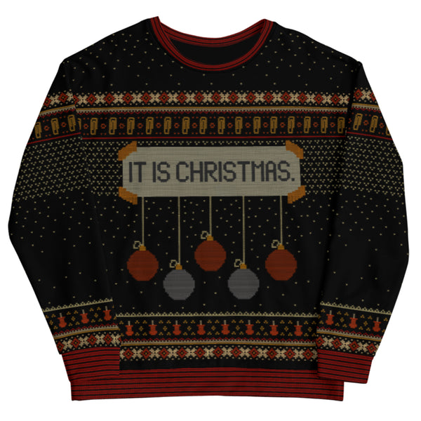 It is Christmas. - Unisex Sweatshirt All-Over