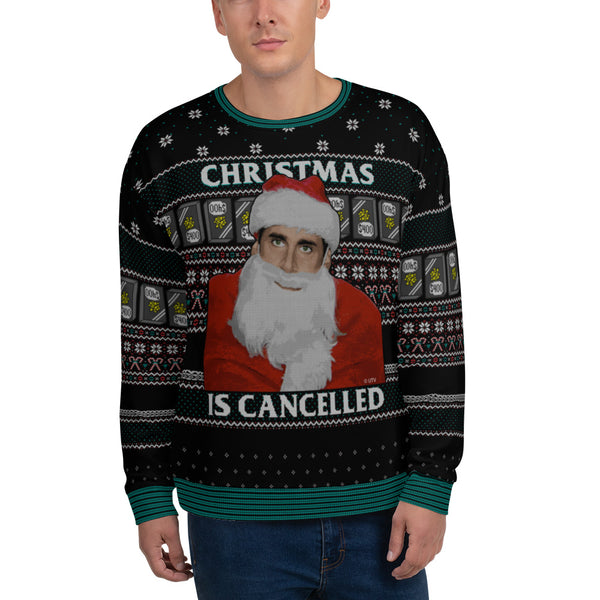 Christmas is Cancelled  Unisex Sweatshirt All-Over