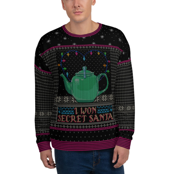Secret Santa Unisex Sweatshirt All-Over