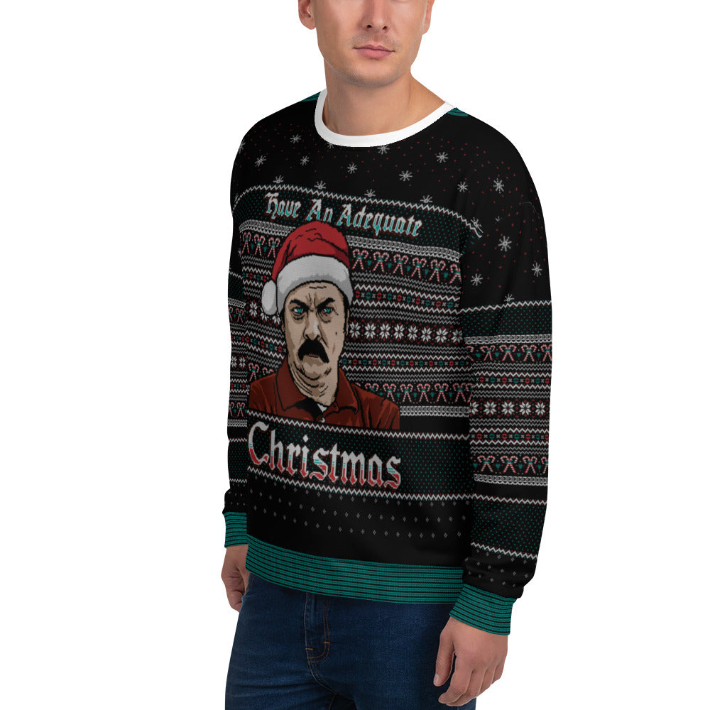 Have An Adequate Christmas - Unisex Sweatshirt All-Over