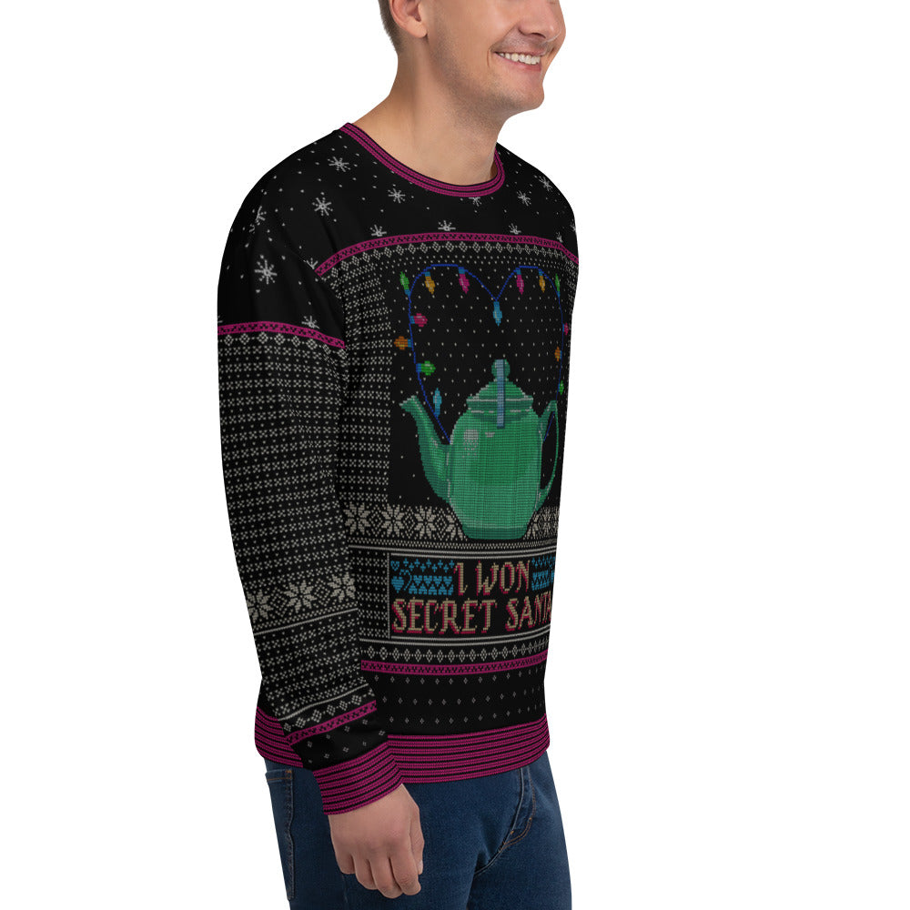 Secret Santa Unisex Sweatshirt All-Over