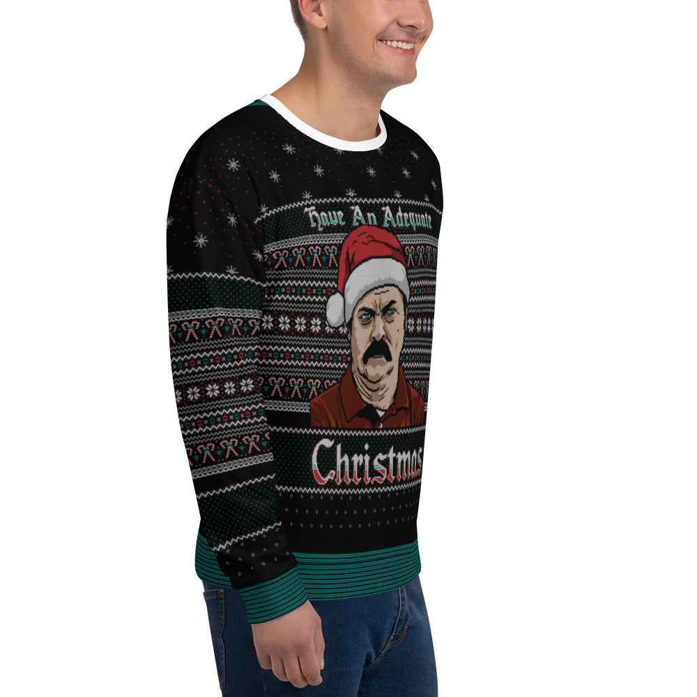 Have An Adequate Christmas - Unisex Sweatshirt All-Over