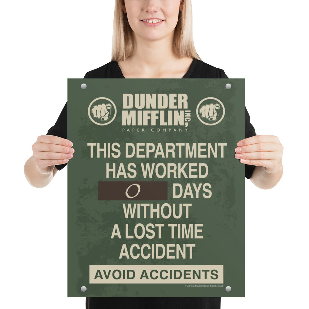 Days Without Accident - Poster days-without-accident-poster