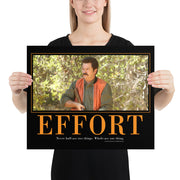 Effort Motivational Poster