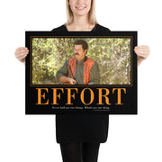 Effort Motivational Poster