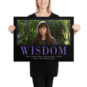 Wisdom Motivational Poster