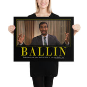 Ballin Motivational Poster