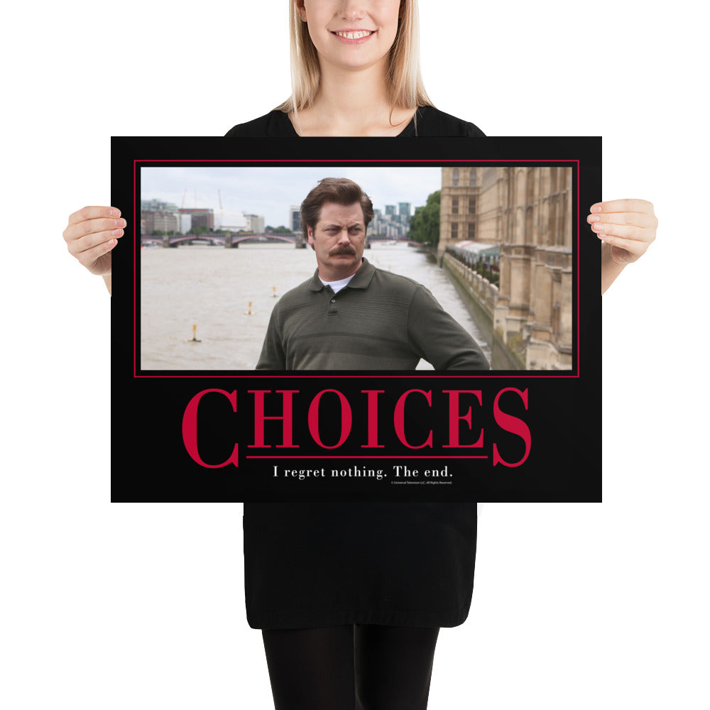 Choices Motivational Poster