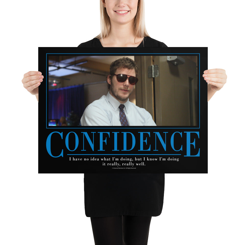 Confidence Motivational Poster