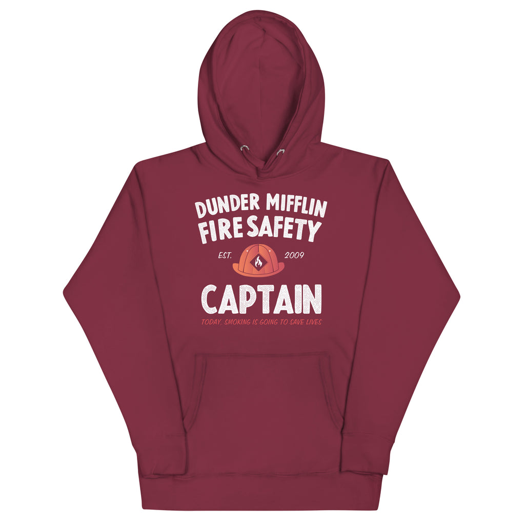 Dunder Mifflin Fire Safety Captain - Unisex Hoodie