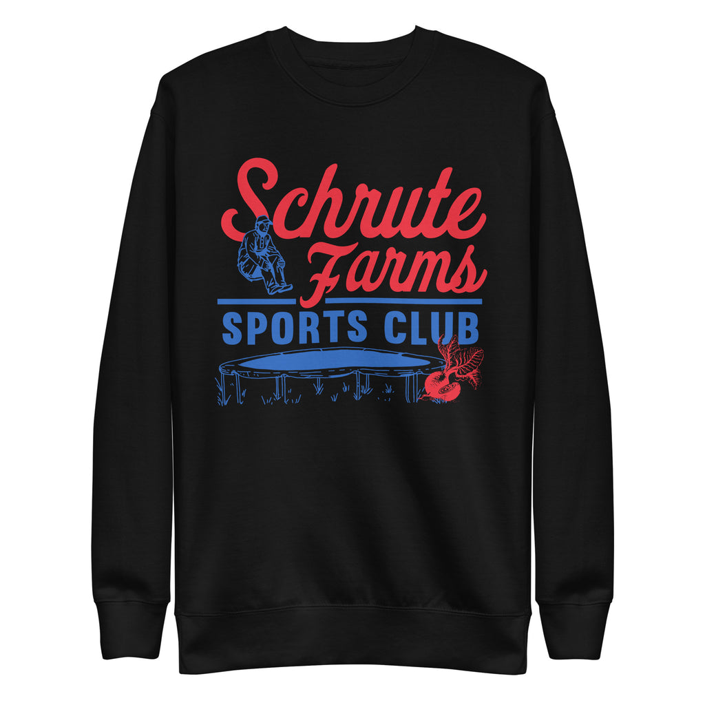 Schrute Farms Sports Club - Unisex Premium Sweatshirt