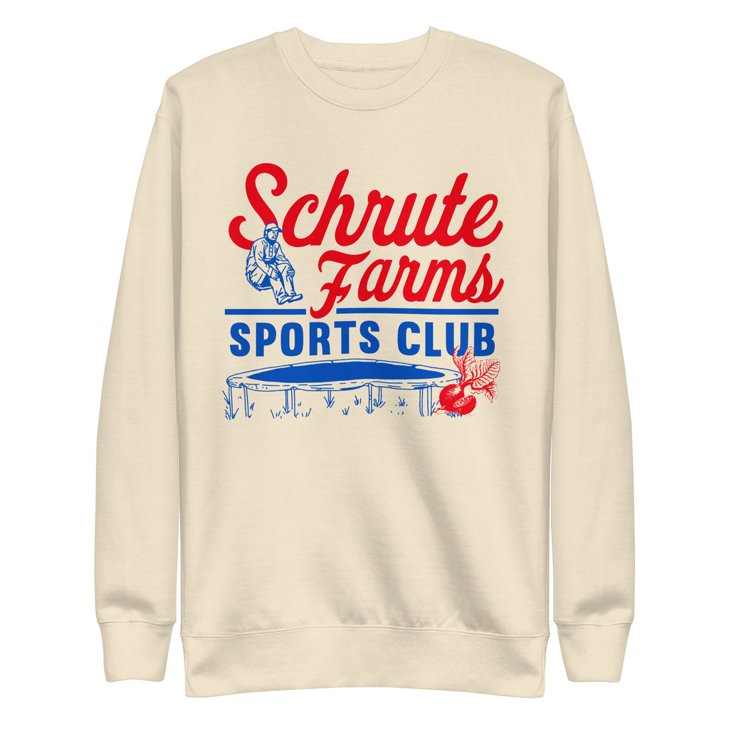 Schrute Farms Sports Club - Unisex Premium Sweatshirt