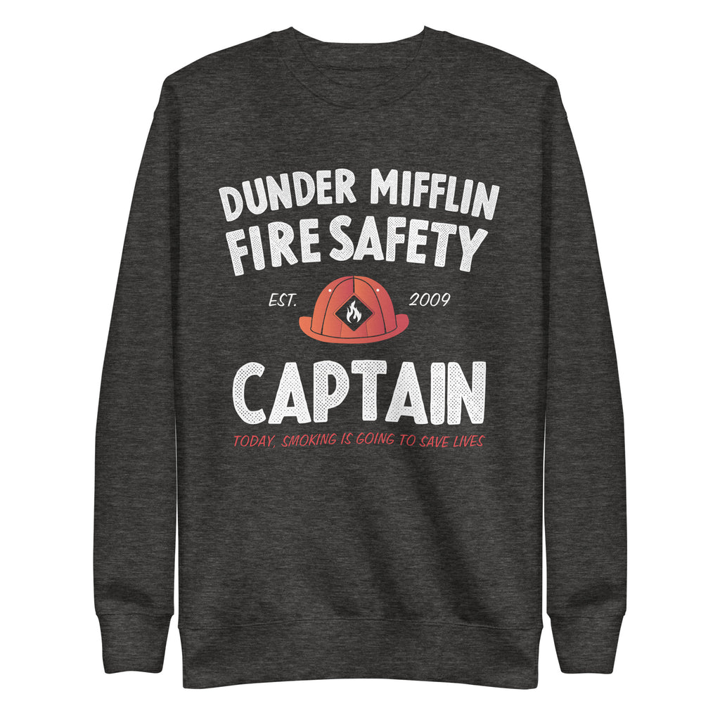 Dunder Mifflin Fire Safety Captain - Unisex Premium Sweatshirt