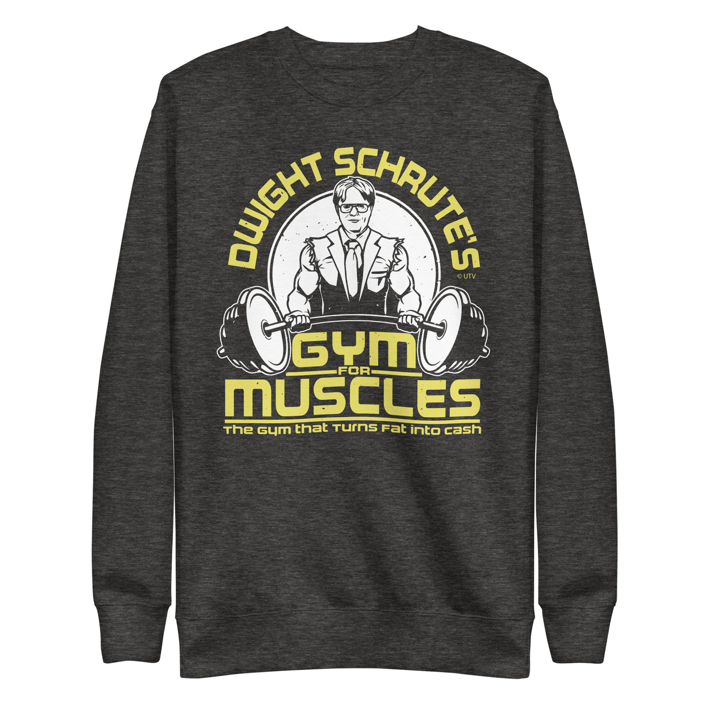 Gym for Muscles - Unisex Premium Sweatshirt - Dark
