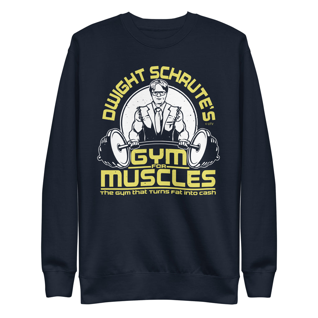 Gym for Muscles - Unisex Premium Sweatshirt - Dark