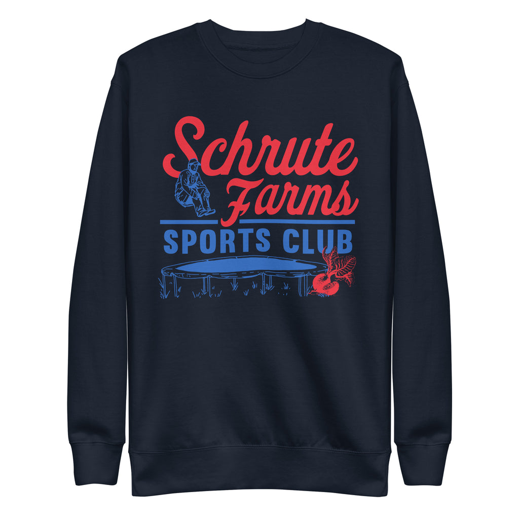 Schrute Farms Sports Club - Unisex Premium Sweatshirt