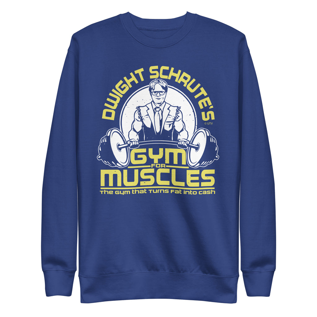 Gym for Muscles - Unisex Premium Sweatshirt - Dark