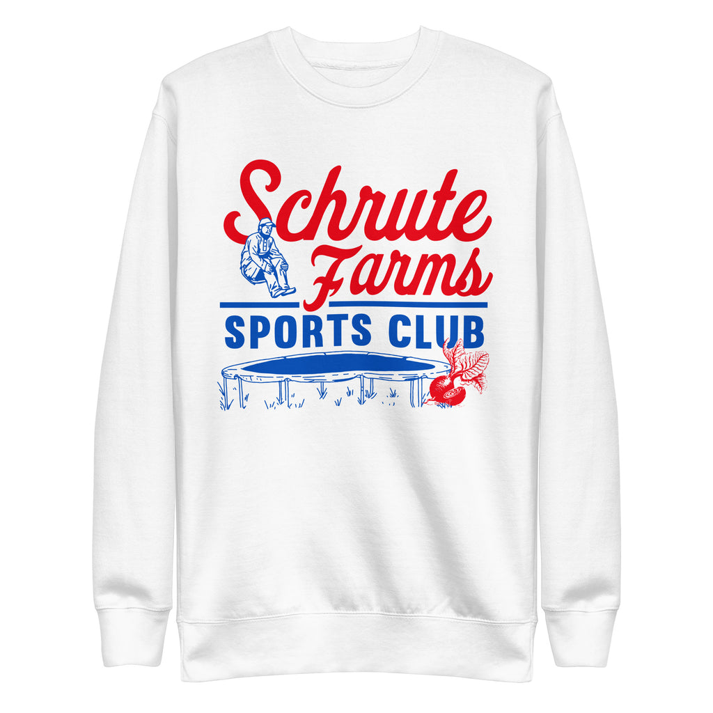 Schrute Farms Sports Club - Unisex Premium Sweatshirt