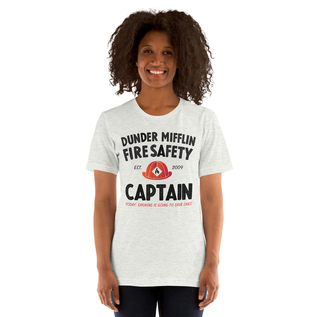 Dunder Mifflin Fire Safety Captain - T-Shirt