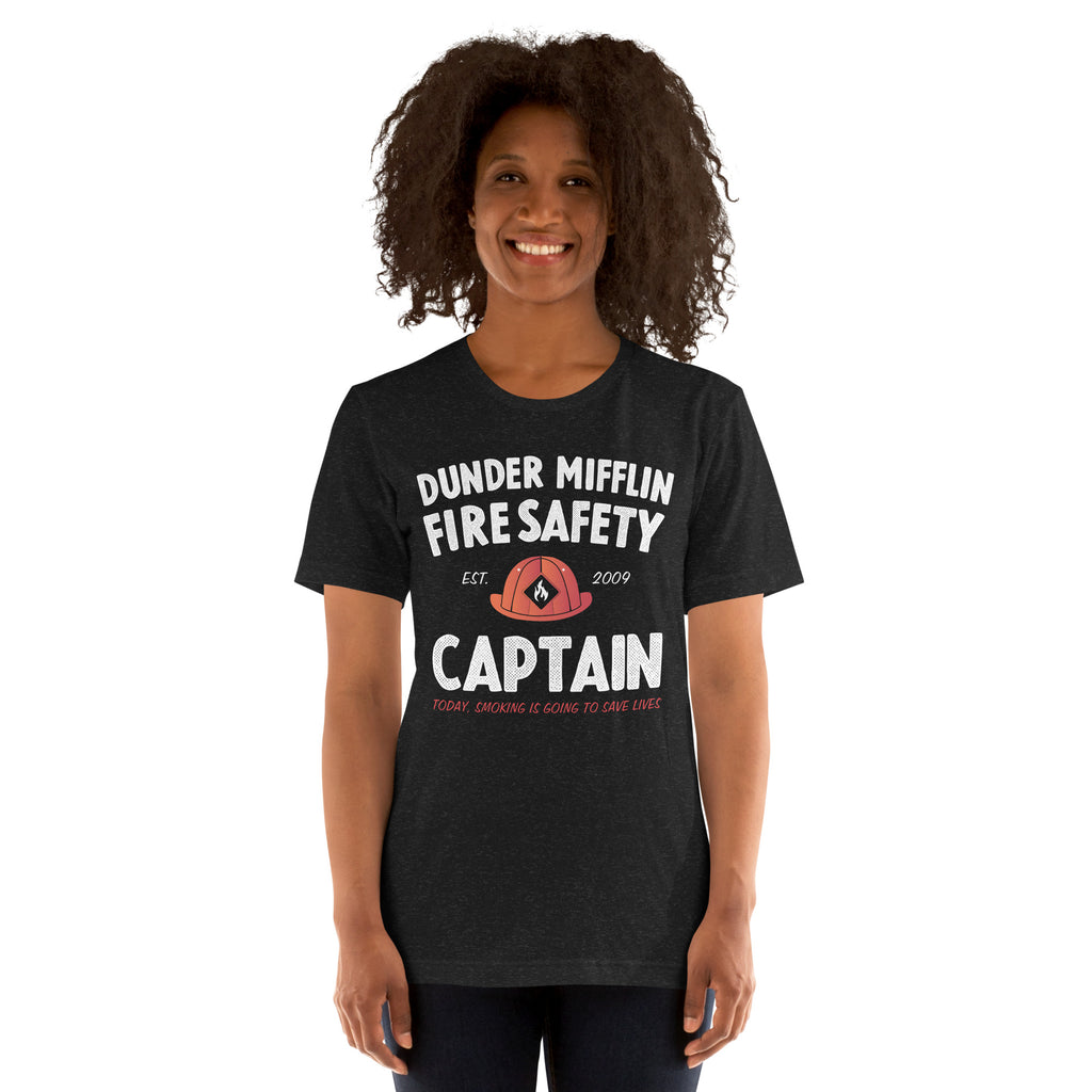 Dunder Mifflin Fire Safety Captain - T-Shirt