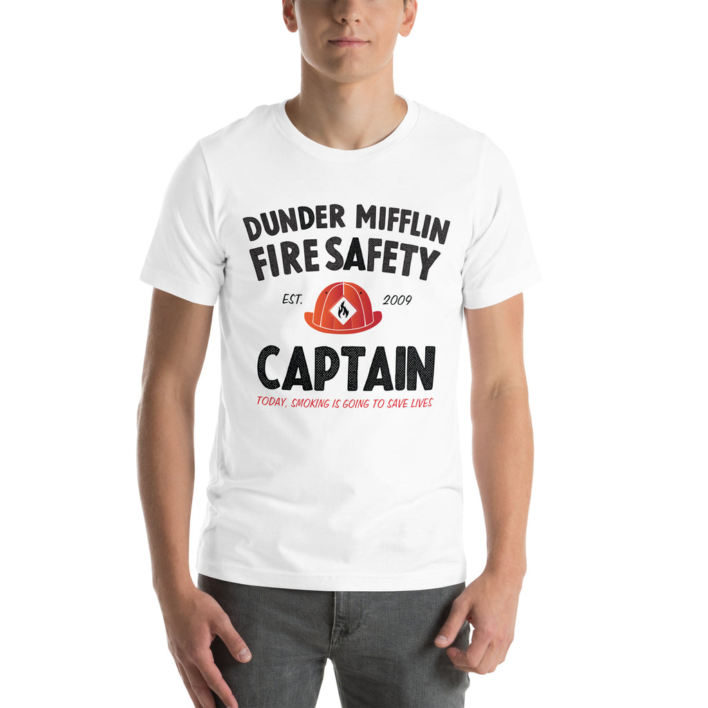Dunder Mifflin Fire Safety Captain - Unisex T-Shirt