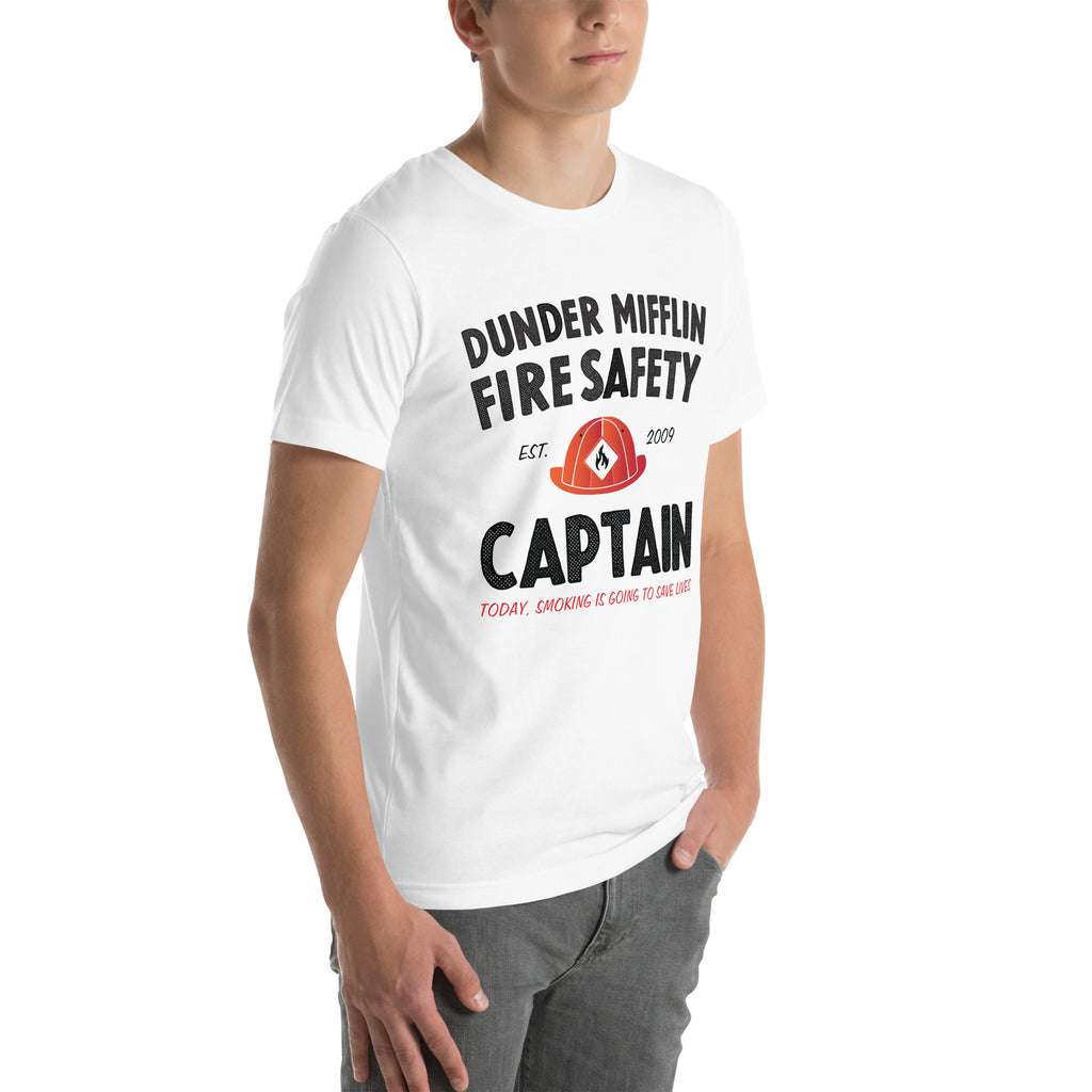 Dunder Mifflin Fire Safety Captain - Unisex T-Shirt