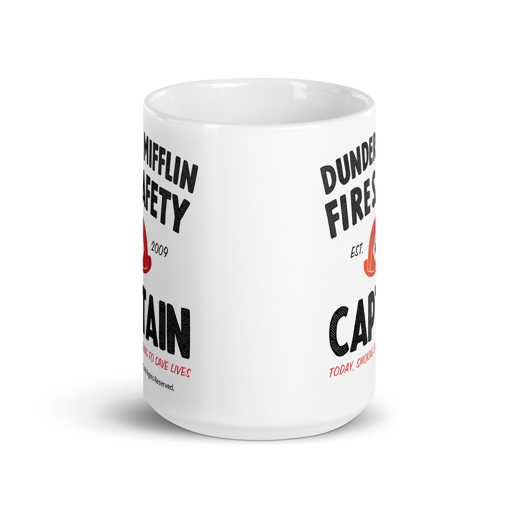 Dunder Mifflin Fire Safety Captain - Coffee Mug