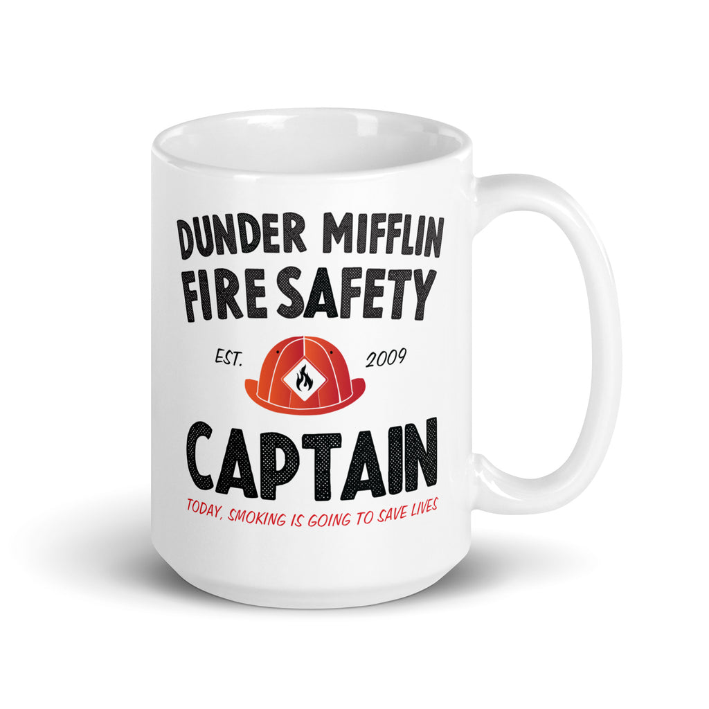 Dunder Mifflin Fire Safety Captain - Coffee Mug