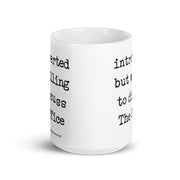 Willing To Discuss The Office - Coffee Mug