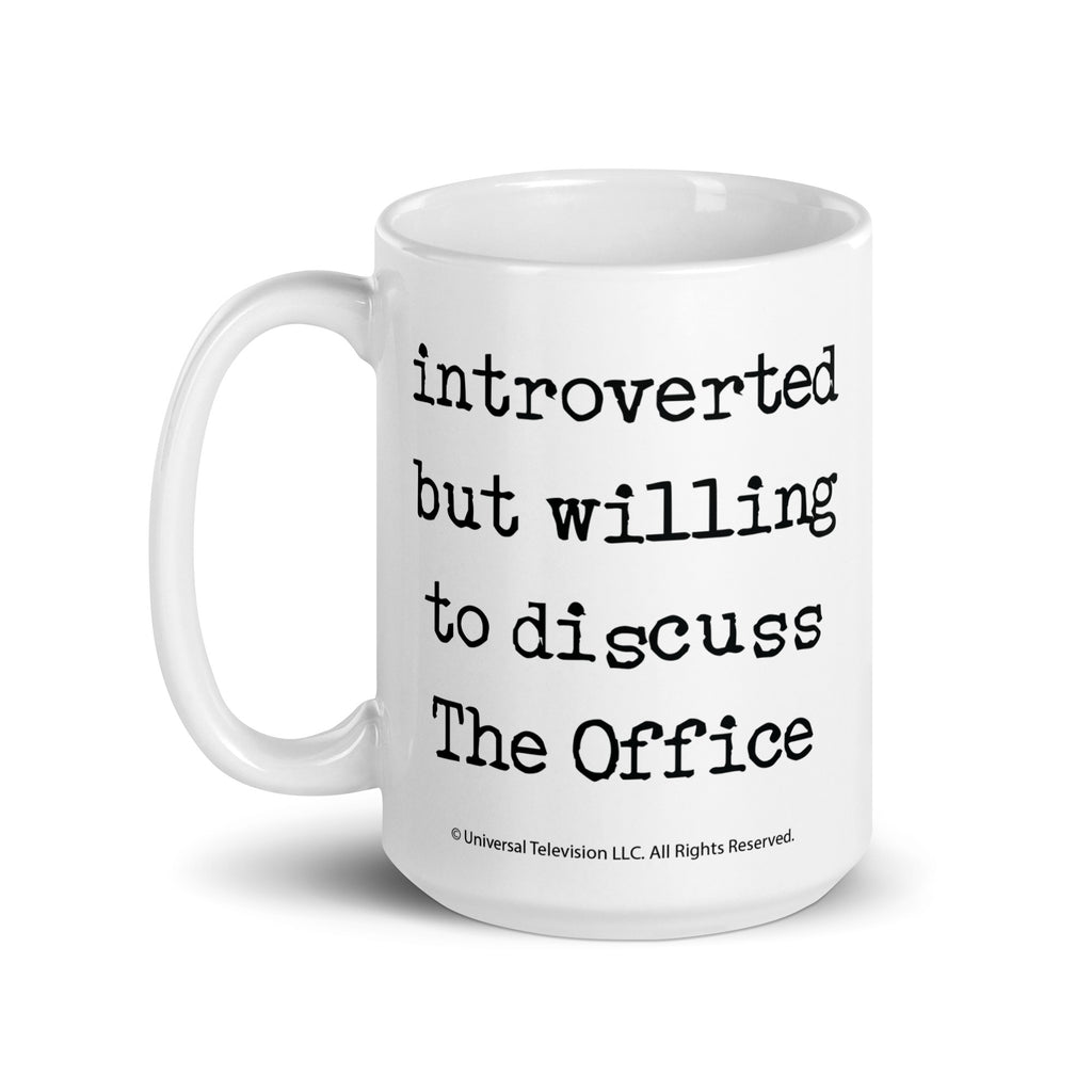 Willing To Discuss The Office - Coffee Mug