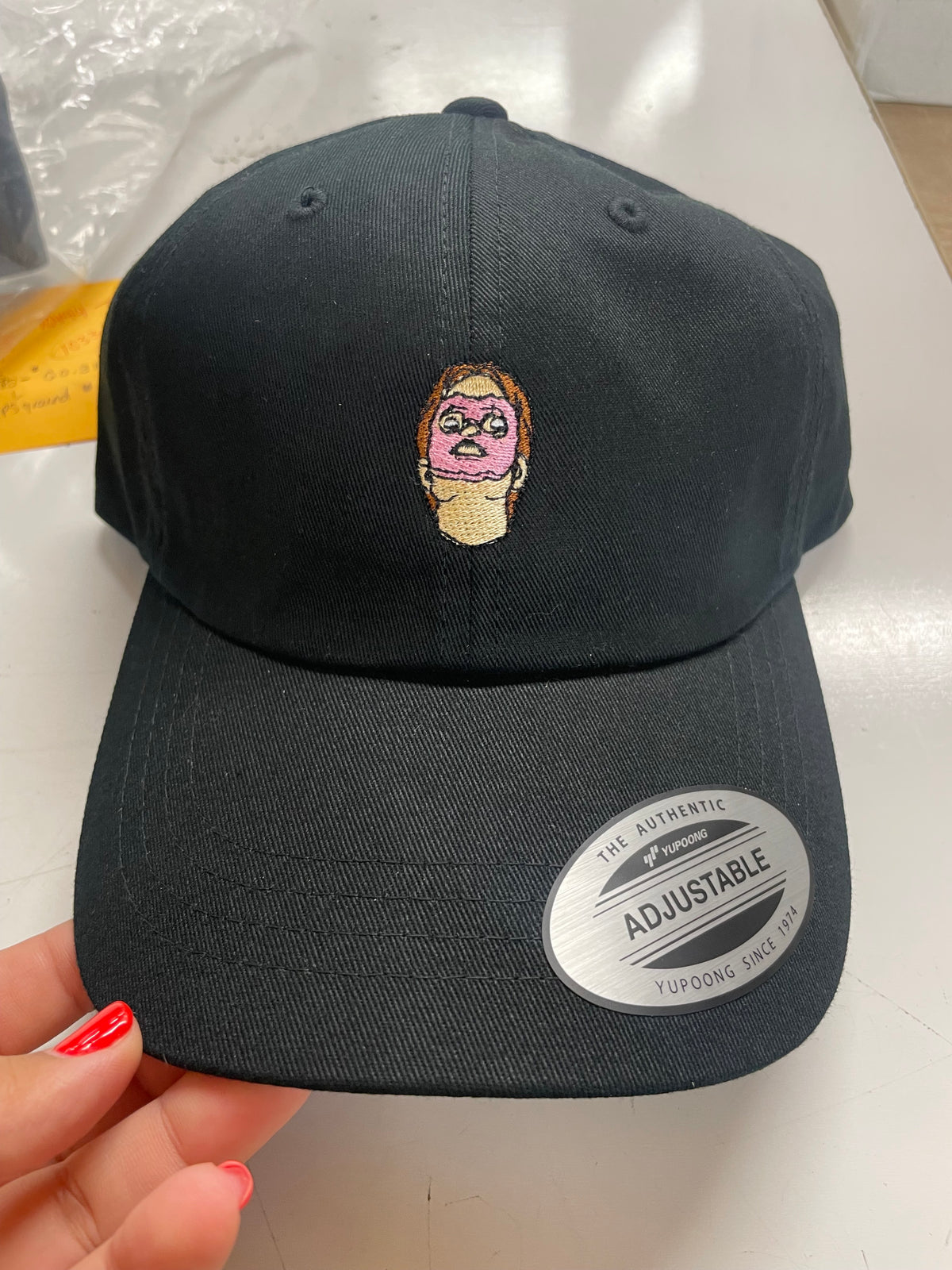 Dwight CPR Mask Classic Dad Hat Black