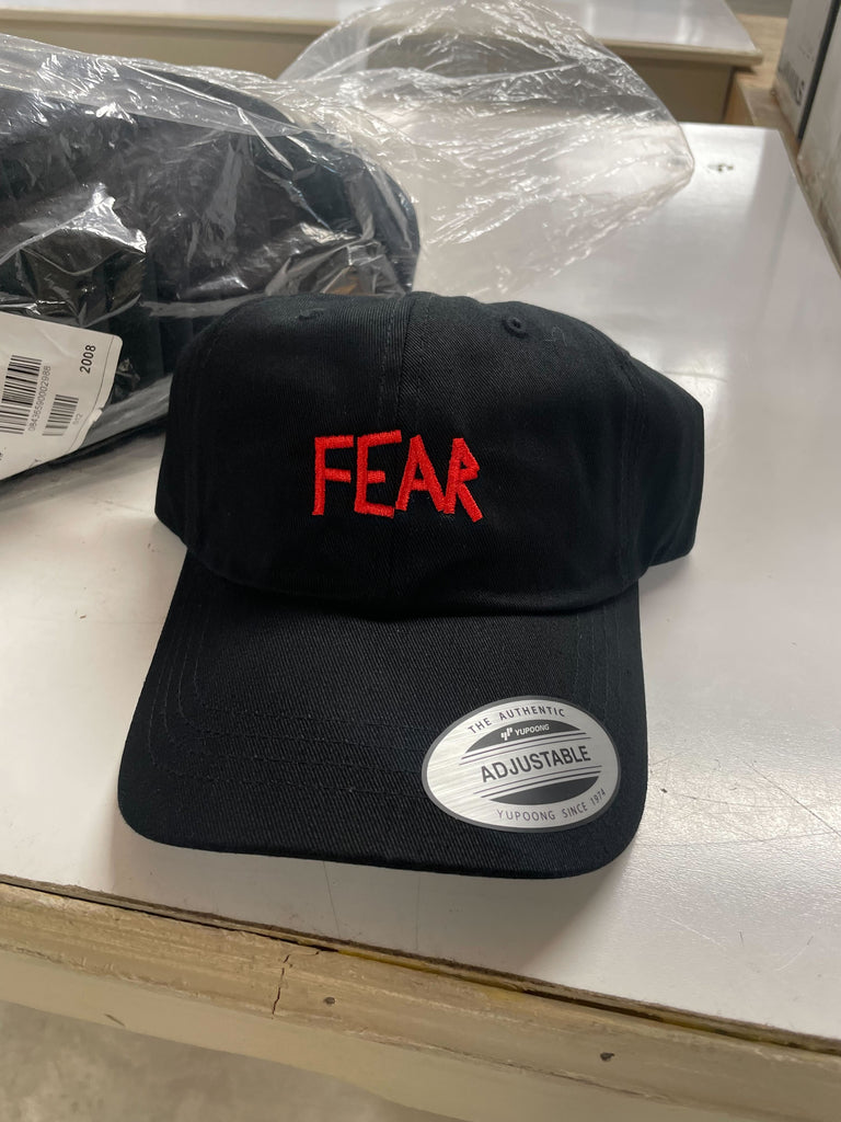 FEAR - Classic Dad Hat Black