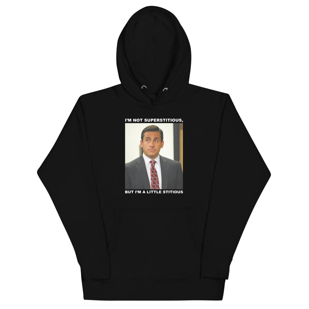A Little Stitious Unisex Hoodie-Moneyline